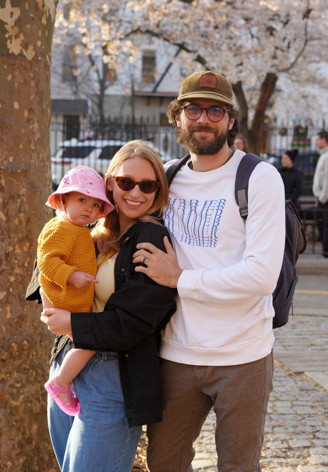 Lindsey with her family at Rad Portrait Co.